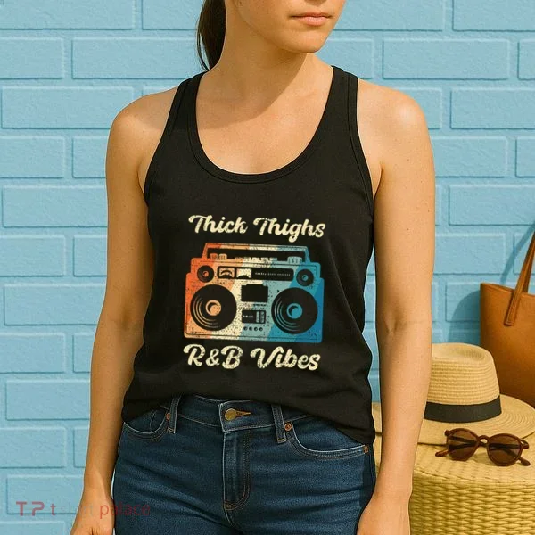 Thick Thighs R&B Vibes Women's Tank Top