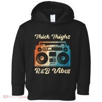 Thick Thighs R&B Vibes Toddler Hoodie thumb 0