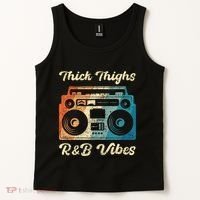 Thick Thighs R&B Vibes Tank Top thumb 2