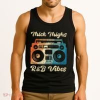 Thick Thighs R&B Vibes Tank Top thumb 3