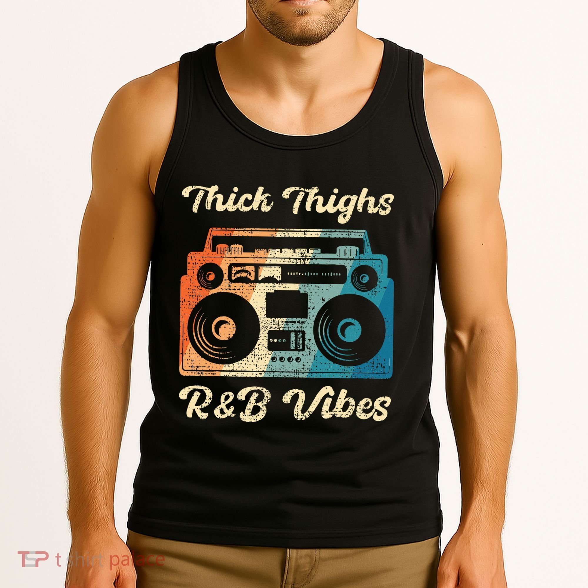 Thick Thighs R&B Vibes Tank Top