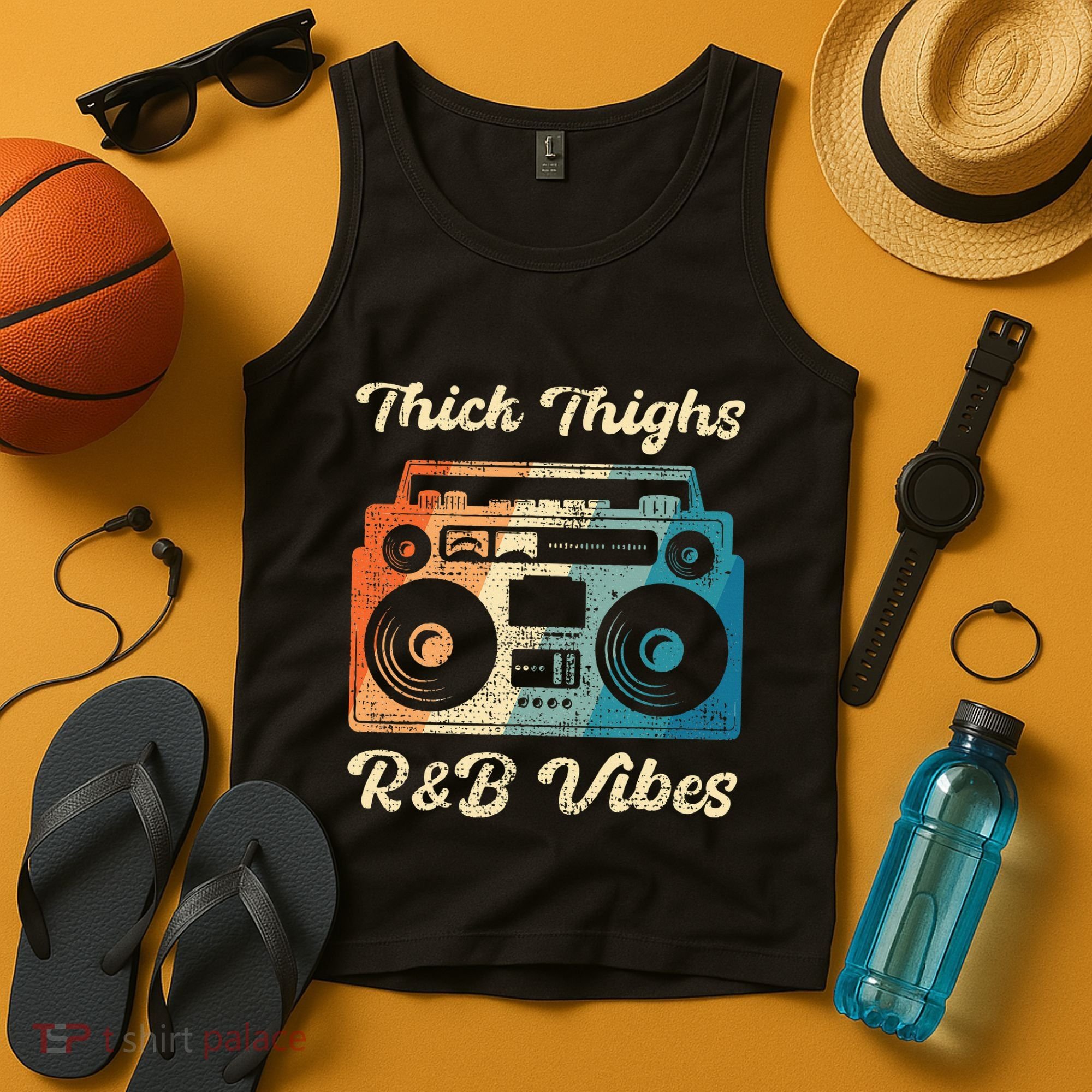 Thick Thighs R&B Vibes Tank Top