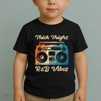 Thick Thighs R&B Vibes Toddler T-Shirt thumb 2