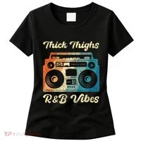 Thick Thighs R&B Vibes Women's T-Shirt thumb 0