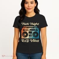Thick Thighs R&B Vibes Women's T-Shirt thumb 4