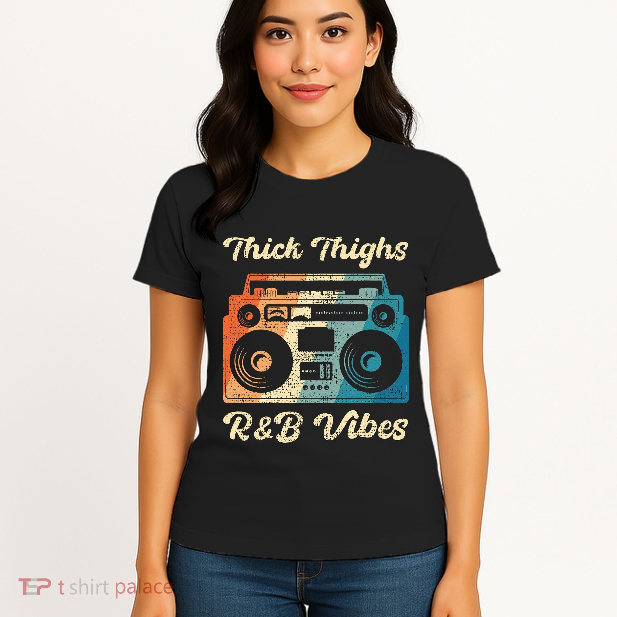 Thick Thighs R&B Vibes Women's T-Shirt