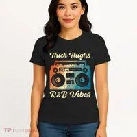 Thick Thighs R&B Vibes Women's T-Shirt thumb 4