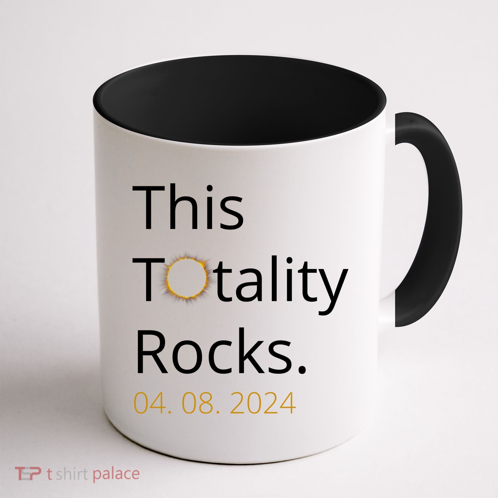 This Totality Rocks Solar Eclipse 2024 Coffee Mug