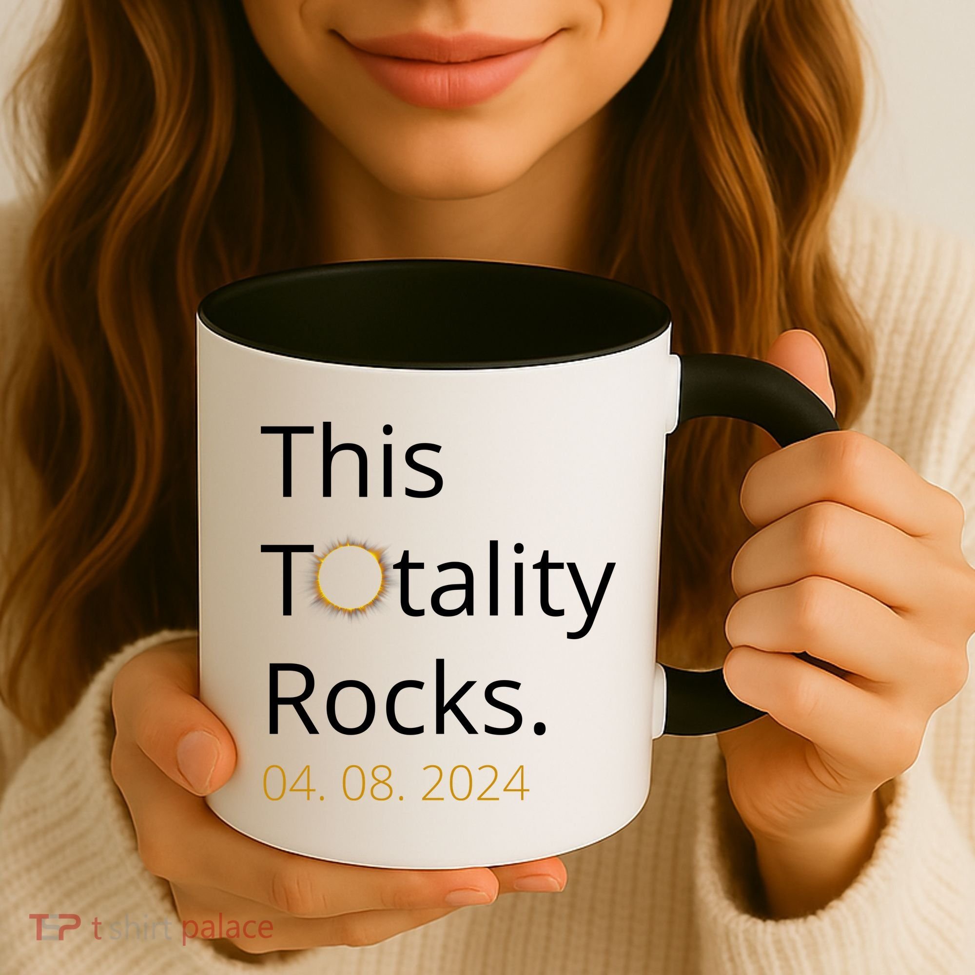 This Totality Rocks Solar Eclipse 2024 Coffee Mug