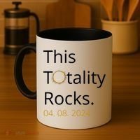 This Totality Rocks Solar Eclipse 2024 Coffee Mug thumb 4