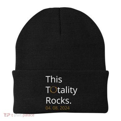 This Totality Rocks Solar Eclipse 2024 Beanie