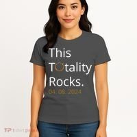 This Totality Rocks Solar Eclipse 2024 Women's T-Shirt thumb 4