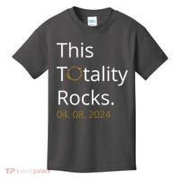This Totality Rocks Solar Eclipse 2024 Kids T-Shirt thumb 0