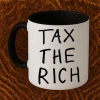 Tax The Rich Coffee Mug thumb 2