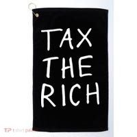 Tax The Rich Golf Towel thumb 0