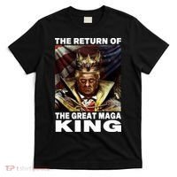 Ultra Maga Trump The Return Of The Great MAGA King T-Shirt thumb 0