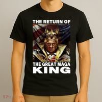 Ultra Maga Trump The Return Of The Great MAGA King T-Shirt thumb 3