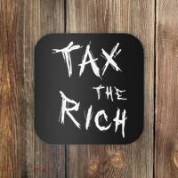 Tax The Rich AOC Quote Coaster thumb 0