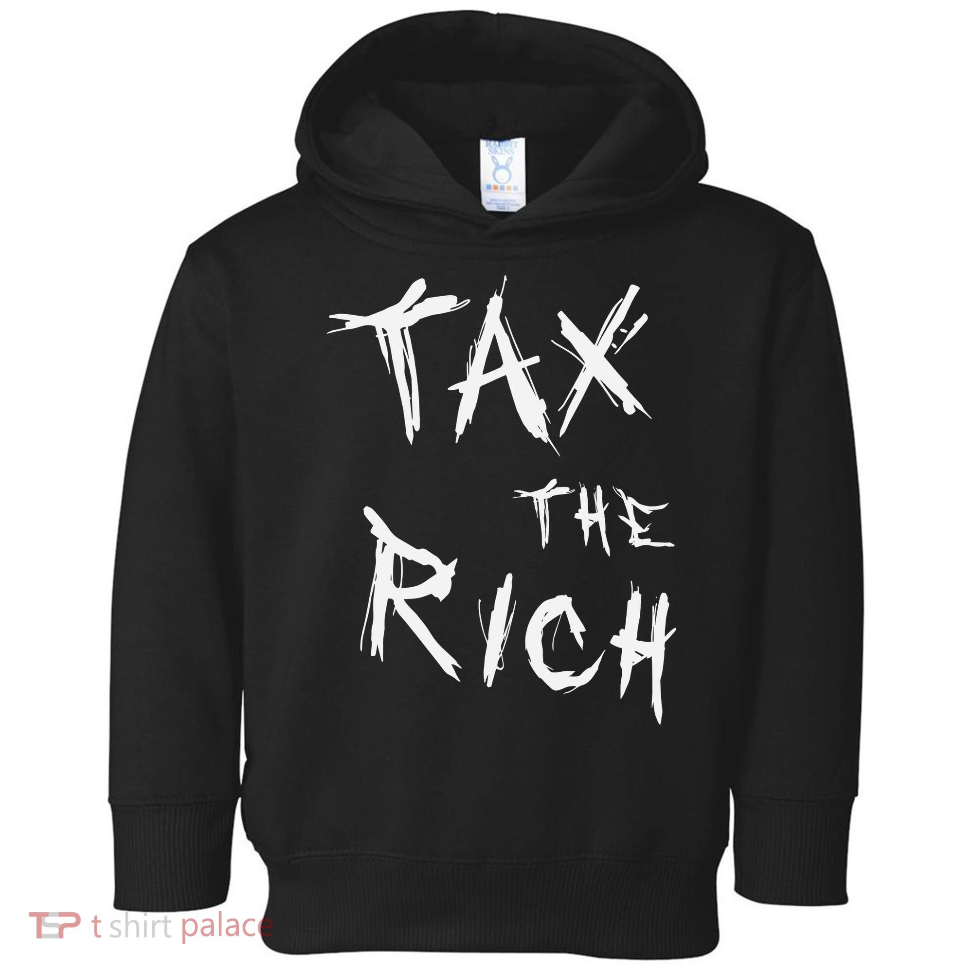 Tax The Rich AOC Quote Toddler Hoodie
