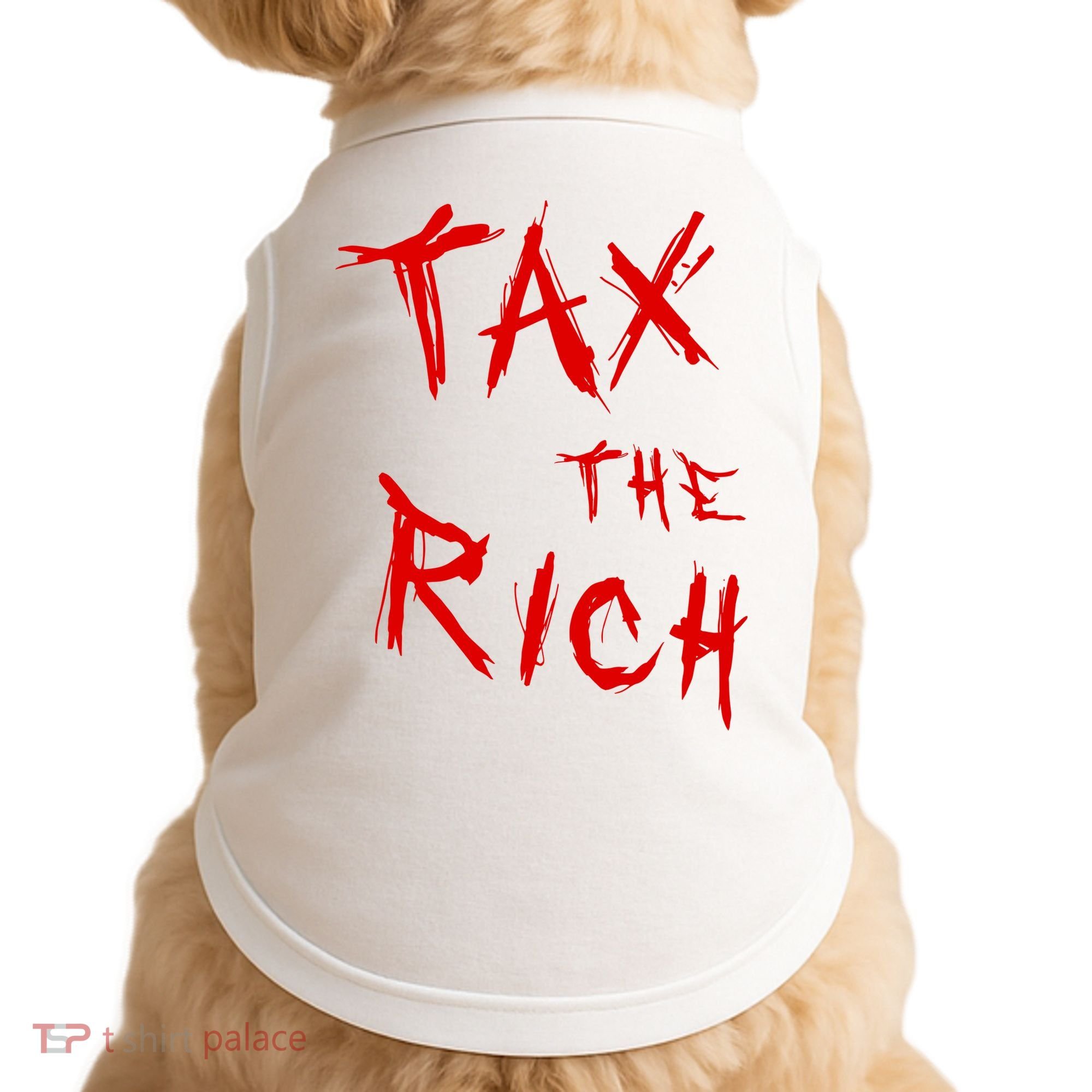 Tax The Rich AOC Quote Doggie Tank