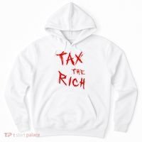 Tax The Rich AOC Quote Hoodie thumb 0