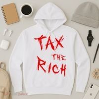Tax The Rich AOC Quote Hoodie thumb 3