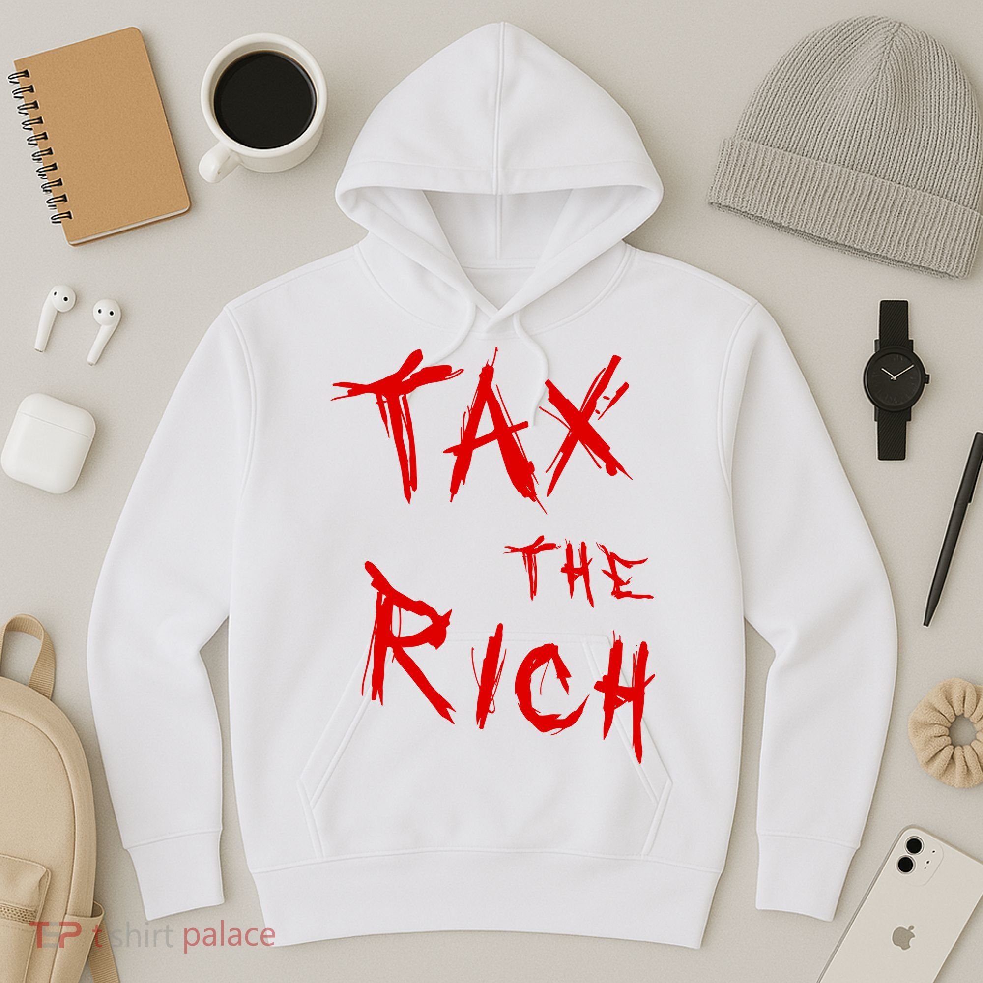 Tax The Rich AOC Quote Hoodie