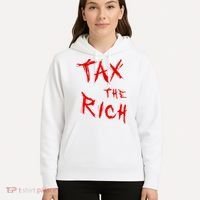 Tax The Rich AOC Quote Hoodie thumb 5