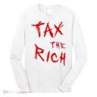 Tax The Rich AOC Quote Long Sleeve Shirt thumb 0
