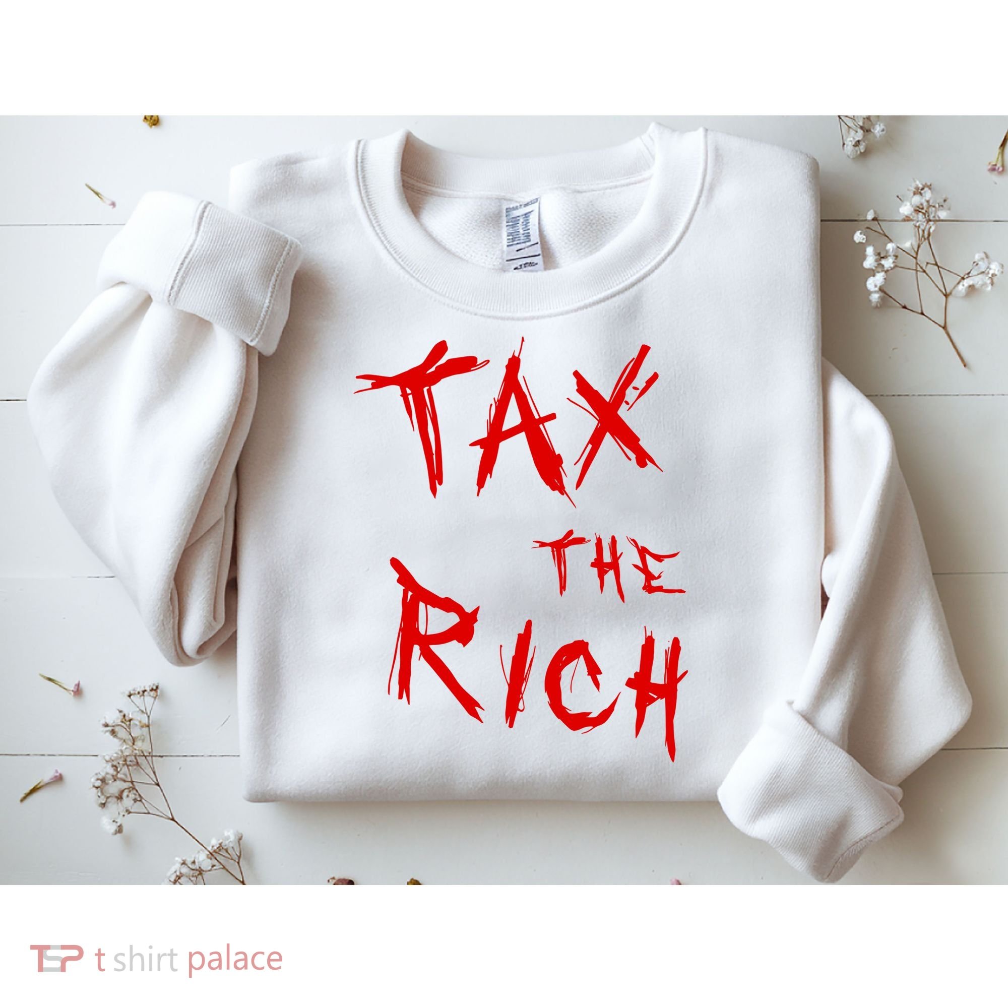 Tax The Rich AOC Quote Sweatshirt