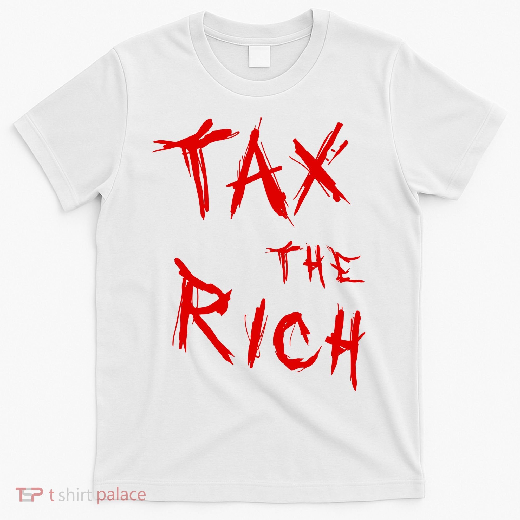 Tax The Rich AOC Quote T-Shirt