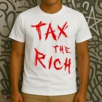 Tax The Rich AOC Quote T-Shirt thumb 3