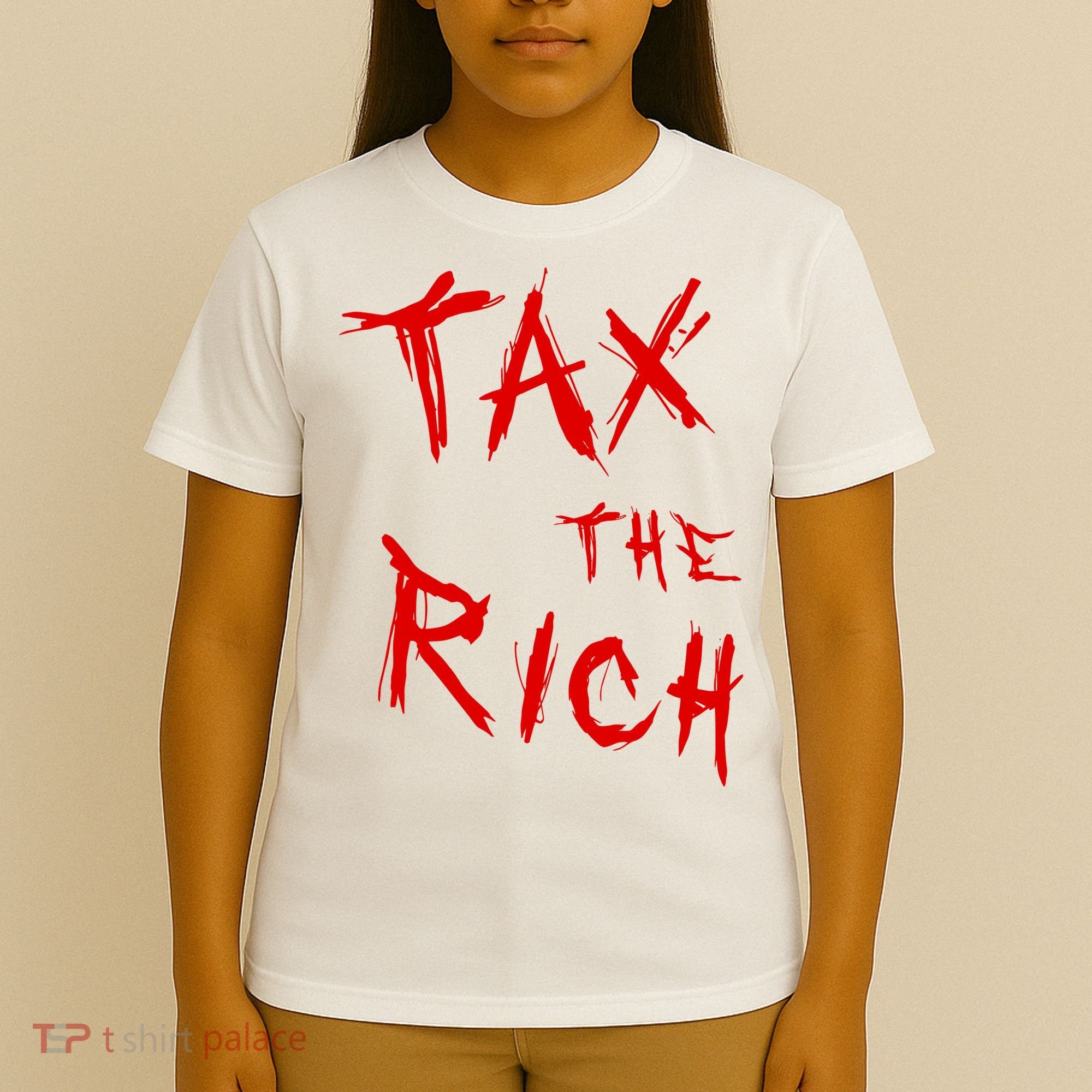 Tax The Rich AOC Quote T-Shirt