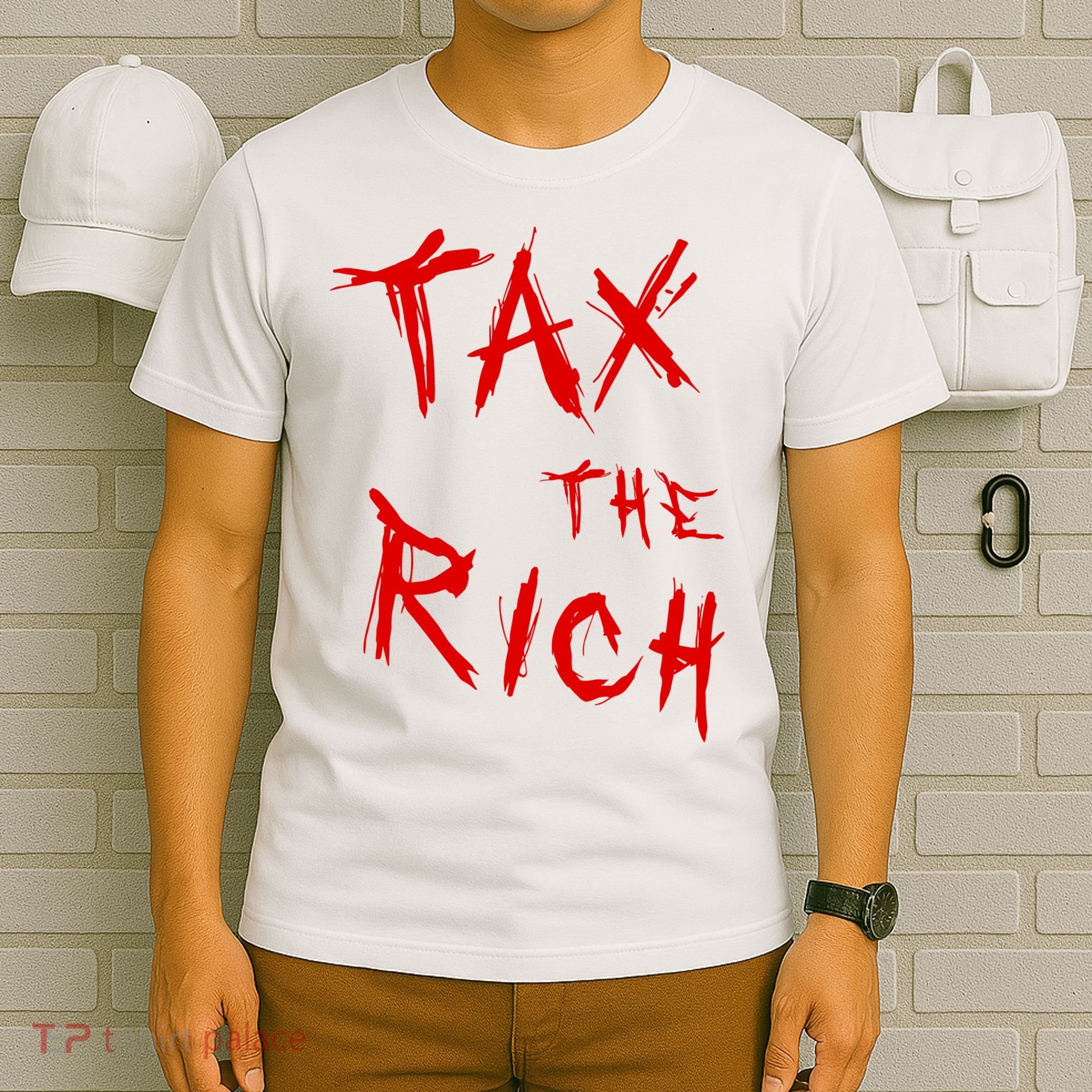 Tax The Rich AOC Quote T-Shirt