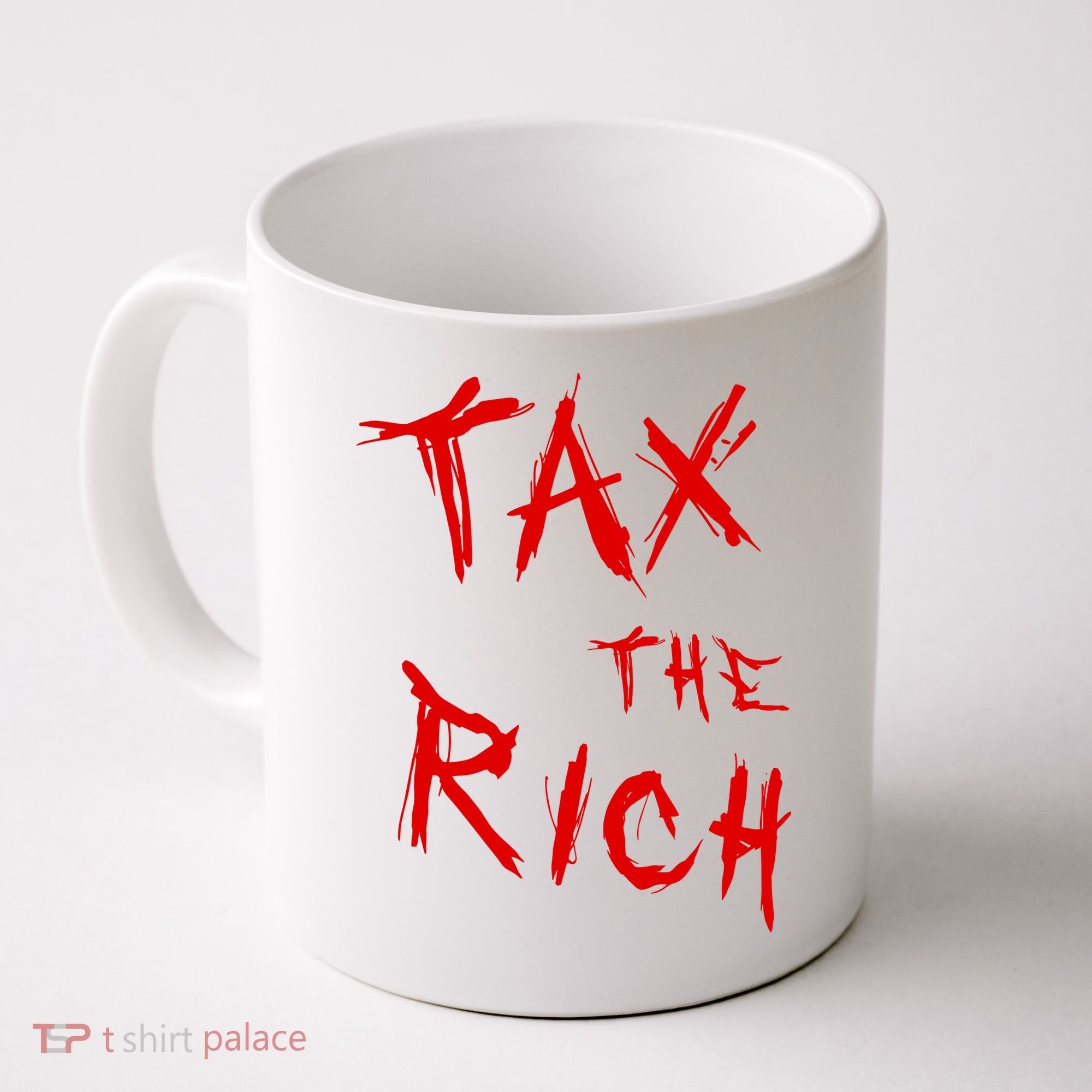 Tax The Rich AOC Quote Coffee Mug