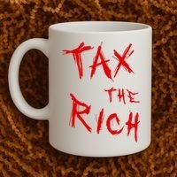 Tax The Rich AOC Quote Coffee Mug thumb 2
