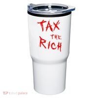 Tax The Rich AOC Quote Tumbler thumb 0