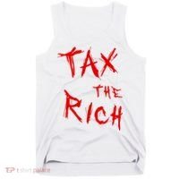 Tax The Rich AOC Quote Tank Top thumb 0