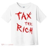 Tax The Rich AOC Quote Toddler T-Shirt thumb 0