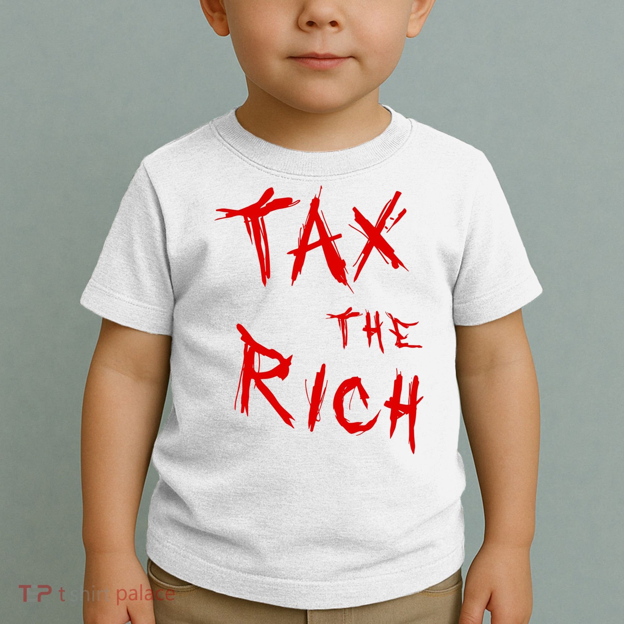 Tax The Rich AOC Quote Toddler T-Shirt
