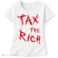 Tax The Rich AOC Quote Women's T-Shirt thumb 0