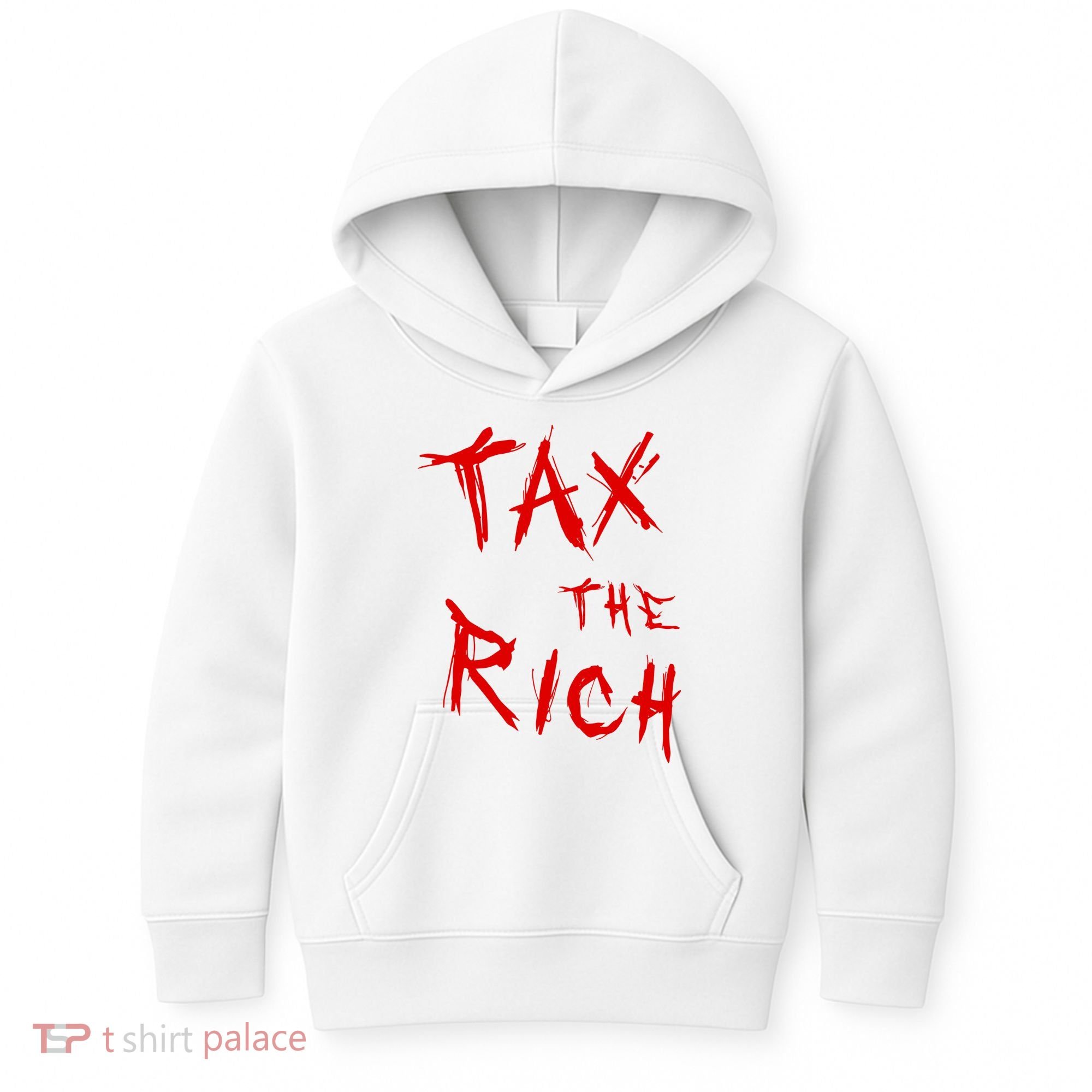 Tax The Rich AOC Quote Kids Hoodie