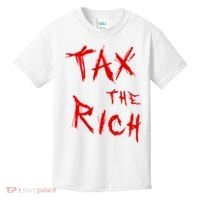 Tax The Rich AOC Quote Kids T-Shirt thumb 0