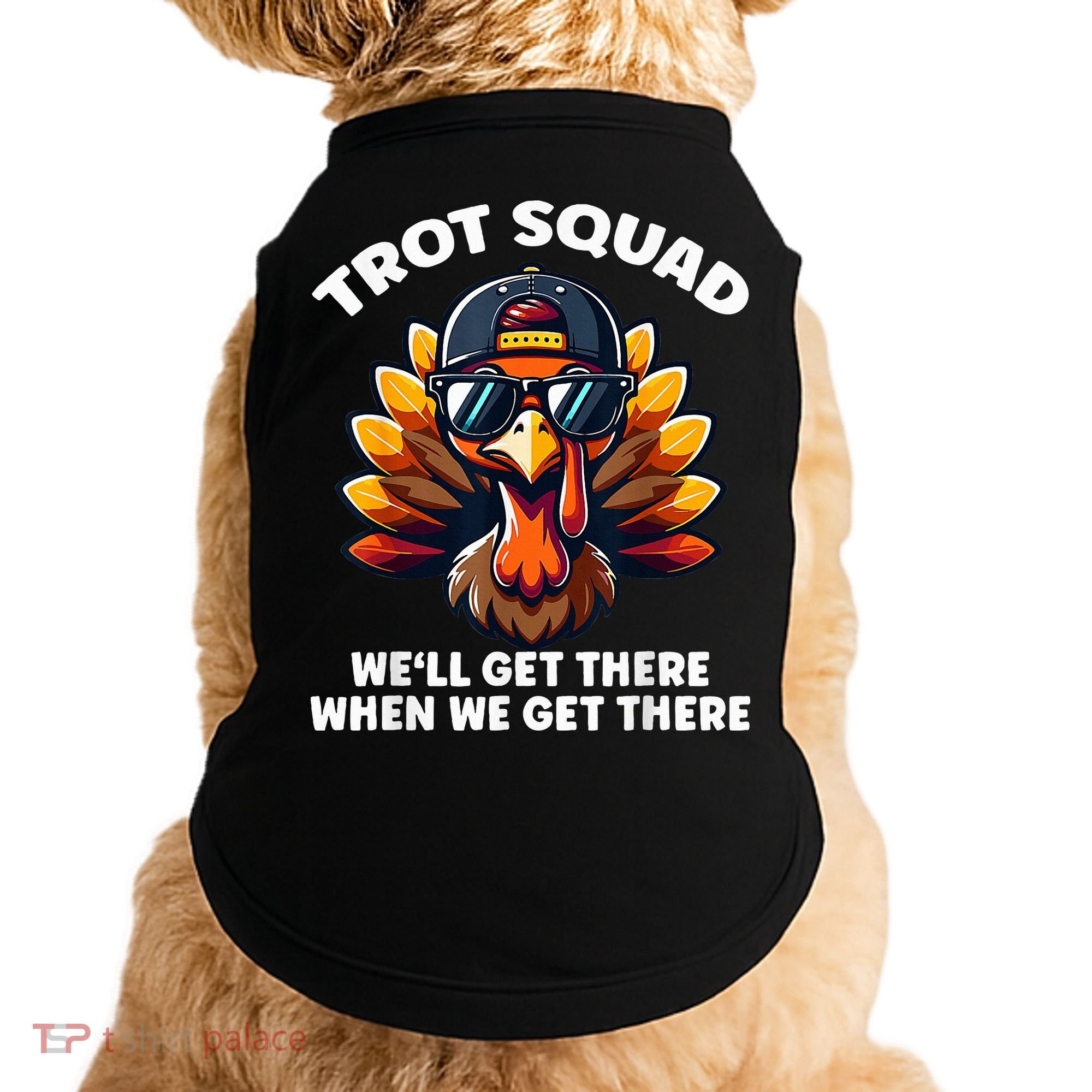 Thanksgiving Turkey Running Outfit Gear Costume Turkey Trot Doggie Tank