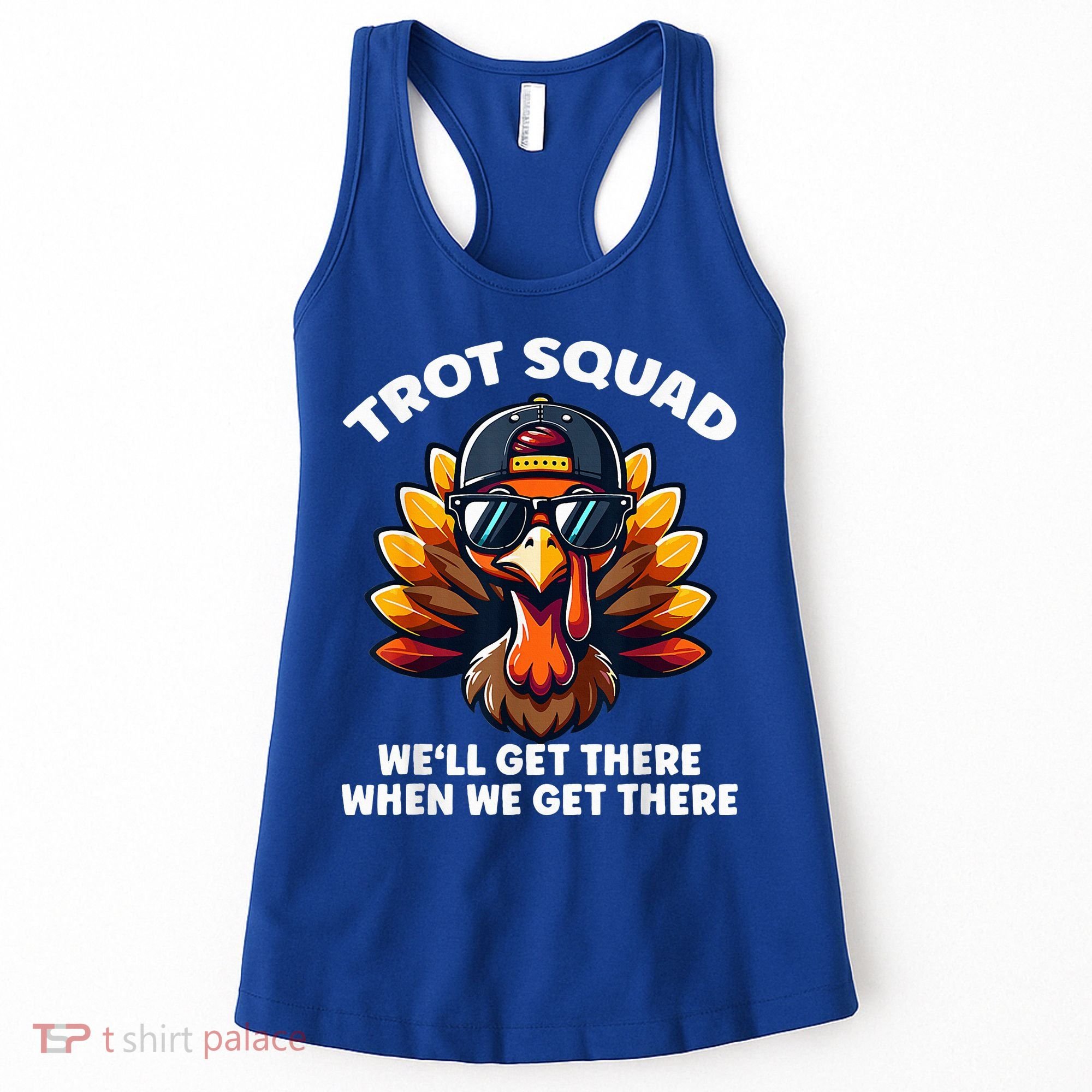 Thanksgiving Turkey Running Outfit Gear Costume Turkey Trot Women's Tank Top