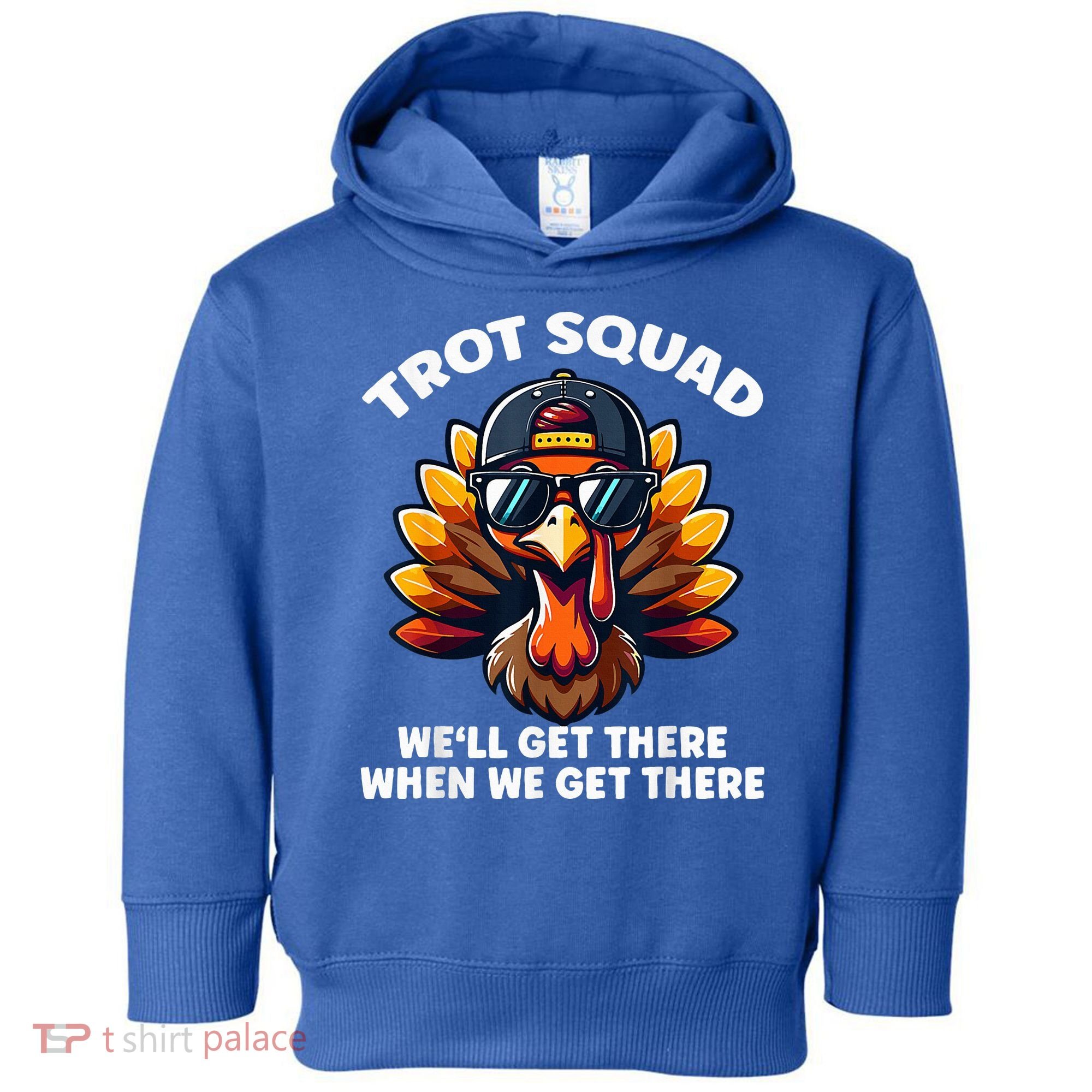 Thanksgiving Turkey Running Outfit Gear Costume Turkey Trot Toddler Hoodie