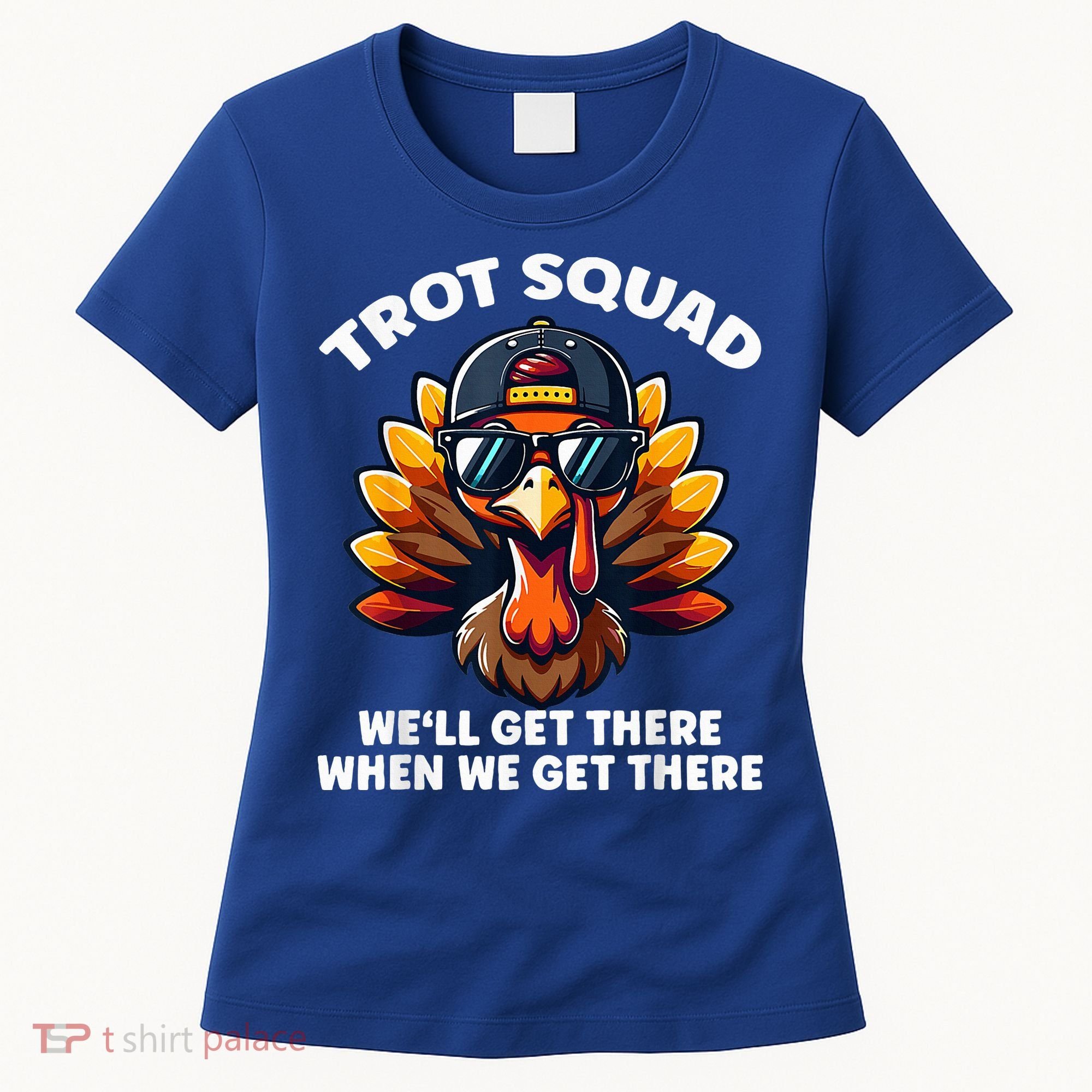 Thanksgiving Turkey Running Outfit Gear Costume Turkey Trot Women's T-Shirt