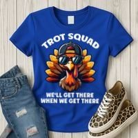Thanksgiving Turkey Running Outfit Gear Costume Turkey Trot Women's T-Shirt thumb 3