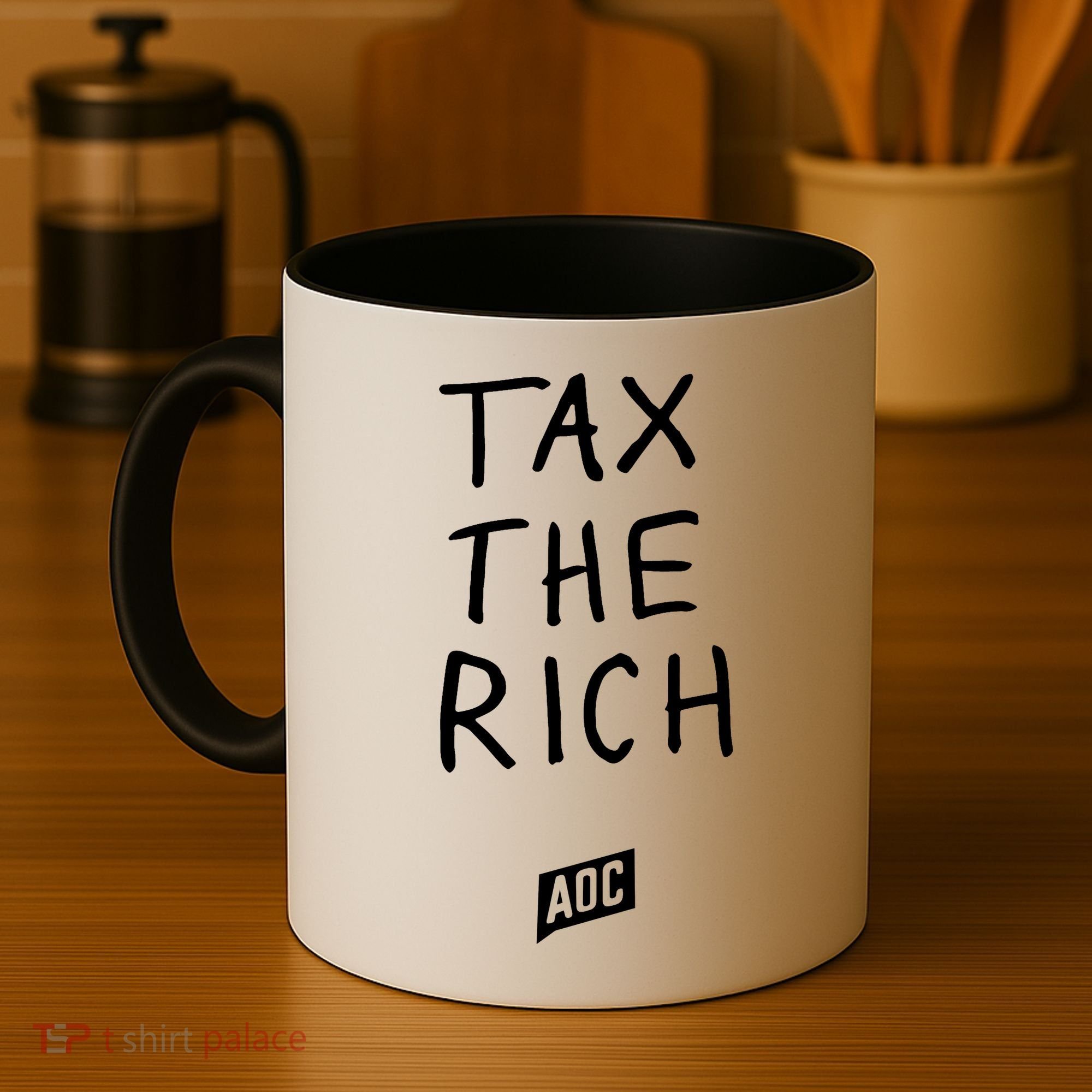 Tax The Rich AOC Coffee Mug