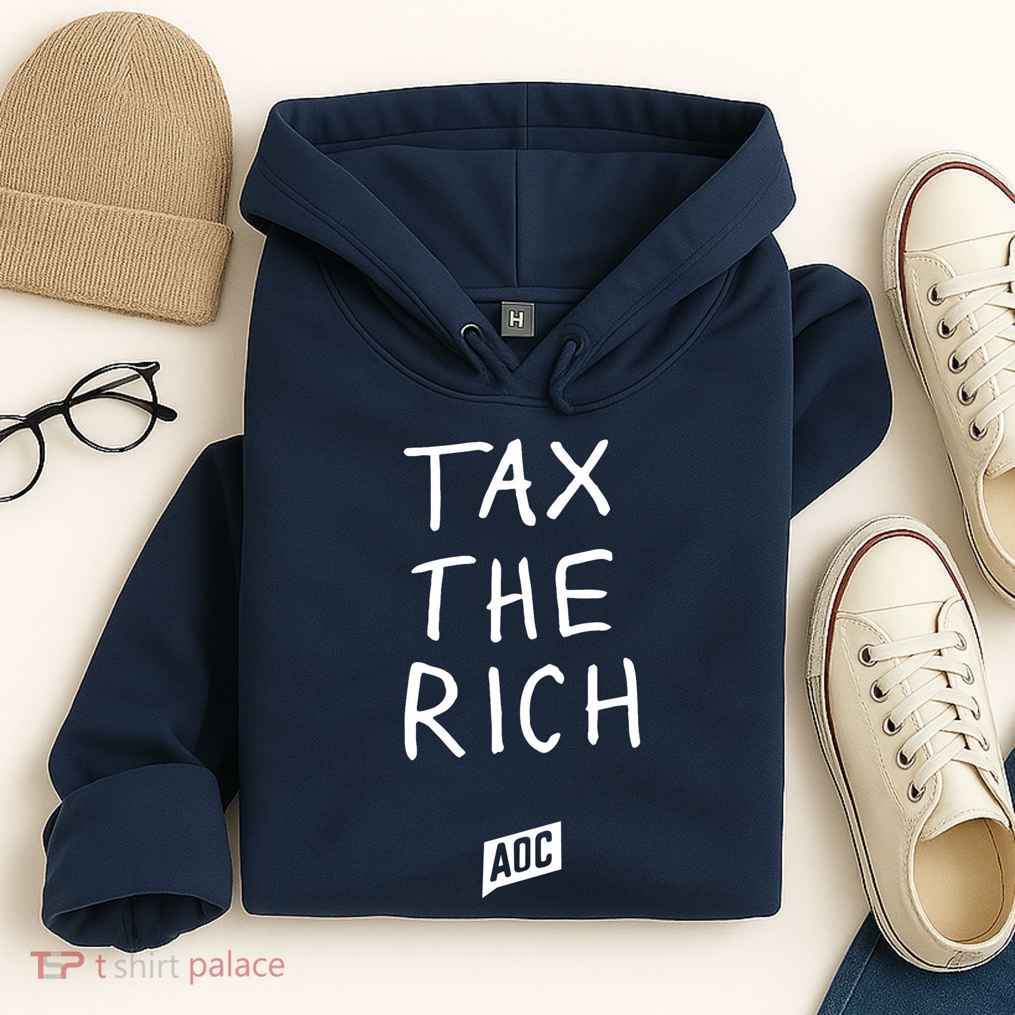 Tax The Rich AOC Hoodie